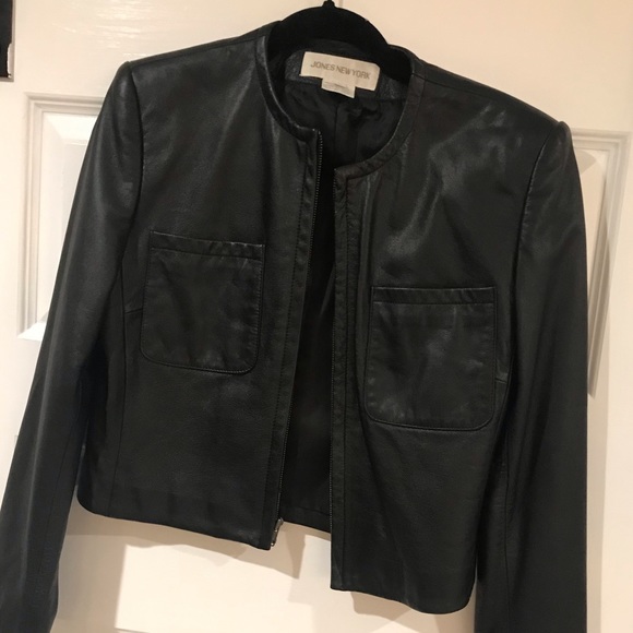 NWT - 100% Leather Jacket - Size 4 - Picture 2 of 8